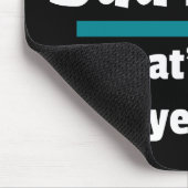 Schlechte Schlaglöcher Mousepad (Ecke)