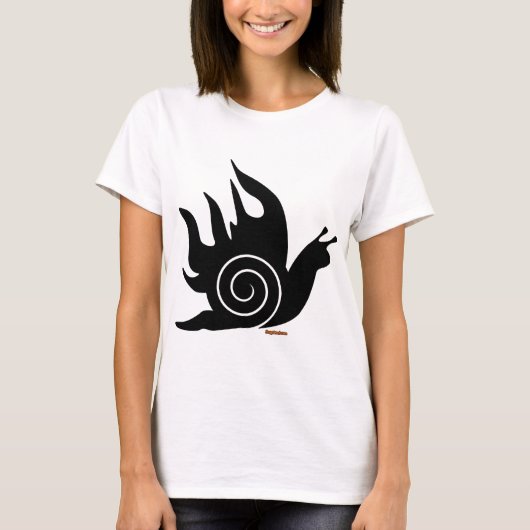 Schlechte Schnecke T-Shirt (Vorderseite)