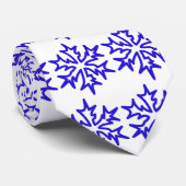 Schlechte Schneeflocke-Krawatte Krawatte (Gerollt)