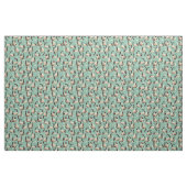 Schlechte siamesische Katzen klopfen über Stoff (Fat Quarter (45,7 x 55,9 cm))