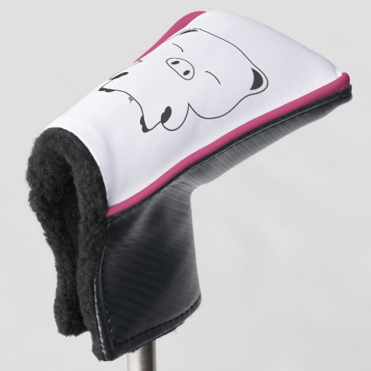 Schlechte Stimmung heute Golf Head Covers Headcover (3/4 Vorderseite)