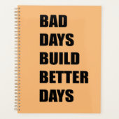 Schlechte Tage besserer Tage Planer (Vorderseite)