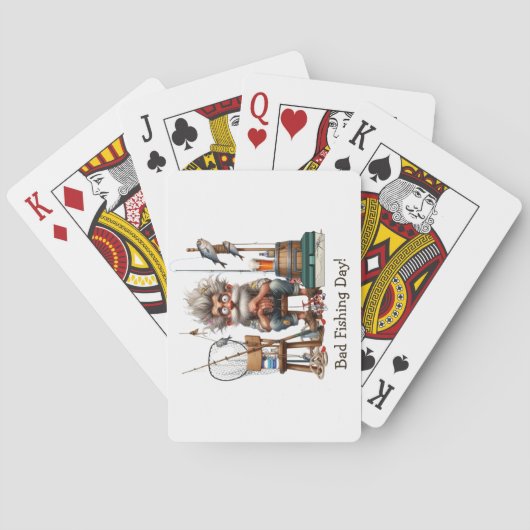 Schlechte Tageskarten Spielkarten (Rückseite)
