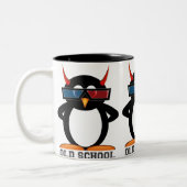 Schlechte Tasse Penguin™ alte Schule3d (Links)