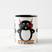 Schlechte Tasse Penguin™ alte Schule3d (Mittel)