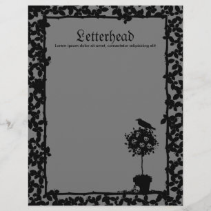 Schlechte Topiary-Koordinaten Briefbogen