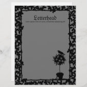 Schlechte Topiary-Koordinaten Briefbogen (Vorne/Hinten)