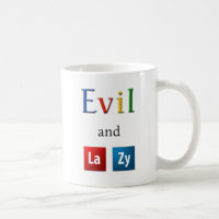 Schlechte und faule Tasse