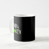 Schlechte und lockere Fun Saint Patrick Day Drink Kaffeetasse (Vorderseite Links)