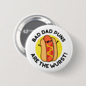 Schlechte Vater sind die Wurst-Funny-Wurst-Puppe Button (Vorne & Hinten)