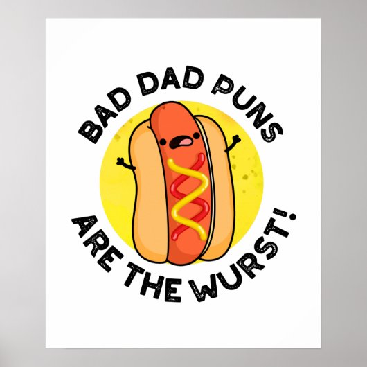 Schlechte Vater sind die Wurst-Funny-Wurst-Puppe Poster (Vorne)