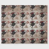 Schlechte Wanze gibt anwesendes Weihnachten Geschenkpapier (Flach)