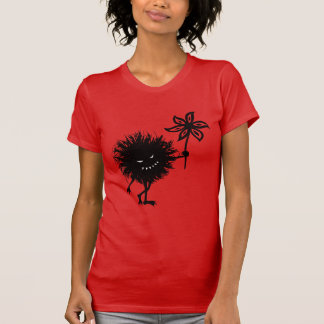 Schlechte Wanze gibt der Blumen-Frauen T-Shirt