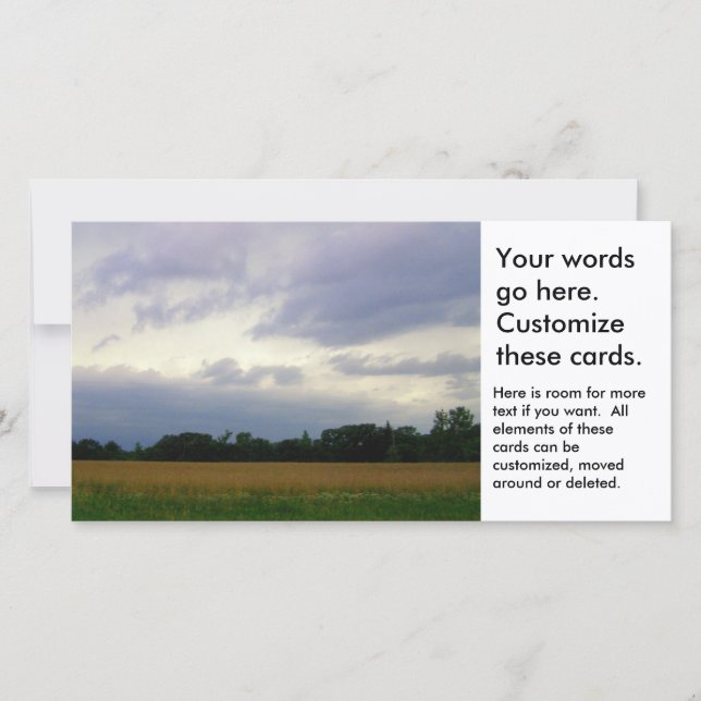 Schlechte Witterungsverhältnisse nähern sich den F (Vorderseite)