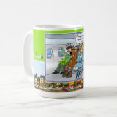 Schlechte Witze | Absurde Situationshumor-Klassike Kaffeetasse (Vorderseite Links)