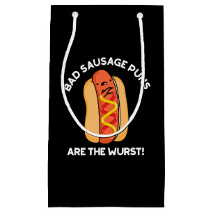 Schlechte Wurst-Wortspiele sind die schlimmste Hot Kleine Geschenktüte