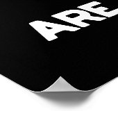 Schlechte Wurstpfeifen sind der Wurst Hot Dog Dark Poster (Ecke)