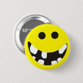 Schlechte Zähne Button (Vorne & Hinten)