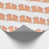 Schlechte Zehen Geschenkpapier (Ecke)