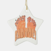 Schlechte Zehen Keramik Ornament (Rechts)