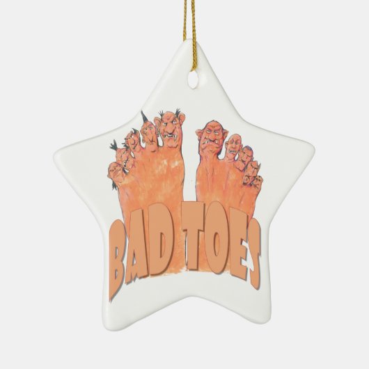 Schlechte Zehen Keramik Ornament (Rechts)