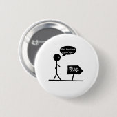 Schlechte Zeichen… Button (Vorne & Hinten)