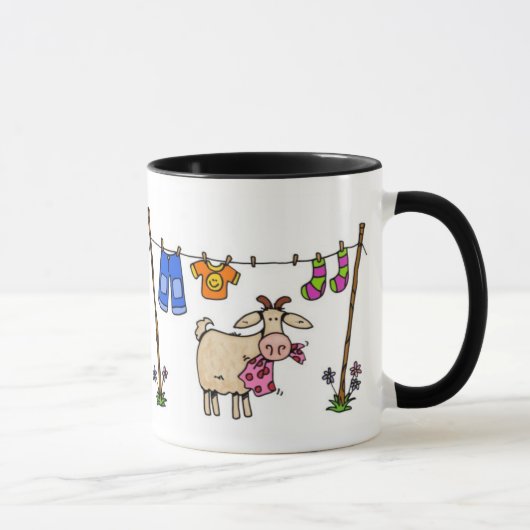 schlechte Ziegen-Tasse Tasse (Rechts)