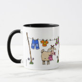 schlechte Ziegen-Tasse Tasse (Links)