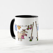 schlechte Ziegen-Tasse Tasse (Vorderseite Links)