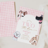 Schlechte ZWEI die geblockte Welpeneinladung Einladung