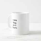 schlechte Zwillinge haben mehr Spaß, ich sind der Kaffeetasse (Vorderseite Links)