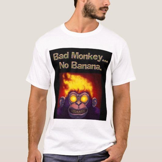 Schlechter Affe T-Shirt (Vorderseite)