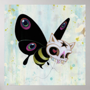 Schlechter Bienen-Druck Poster