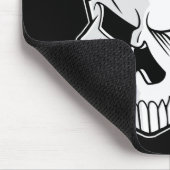 Schlechter blutroter Augapfel-Schädel Mousepad (Ecke)