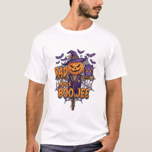 Schlechter Boo Jee Kürbis Vogelscheuche Lila Eule T-Shirt