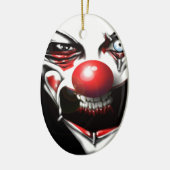 Schlechter Clown Keramikornament (Links)