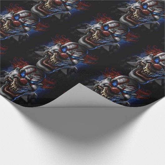 Schlechter Clown und Zigarre Geschenkpapier (Ecke)