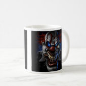 Schlechter Clown und Zigarre Kaffeetasse (VorderseiteRechts)