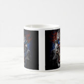 Schlechter Clown und Zigarre Kaffeetasse (Mittel)
