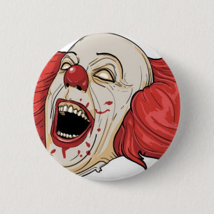 Schlechter Clownentwurf Button