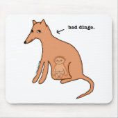 "Schlechter Dingo-" Mausunterlage Mousepad (Vorne)