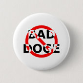 SCHLECHTER DOKTOR BUTTON (Vorderseite)