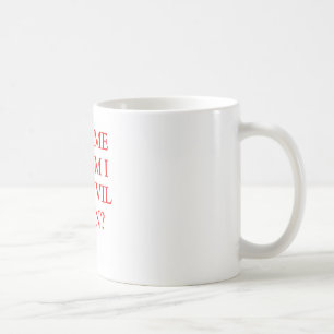 schlechter Doppelwitz Kaffeetasse