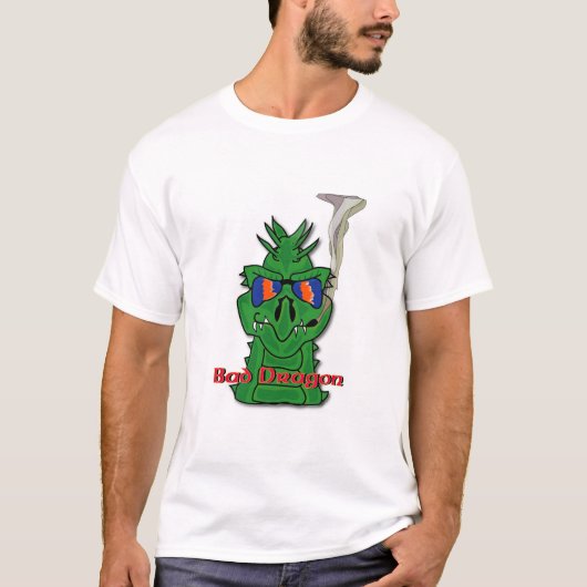 Schlechter Drache T-Shirt (Vorderseite)