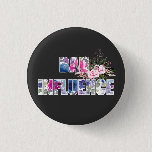 Schlechter Einfluss von Acrylic Button (Vorderseite)