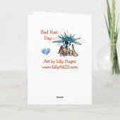 Schlechter Feiertagskarte (Rückseite)