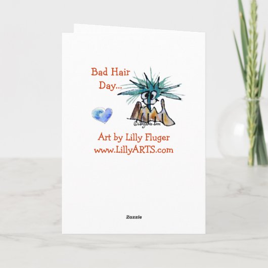 Schlechter Feiertagskarte (Rückseite)