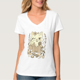 Schlechter Felltag - Make-up Edition T-Shirt