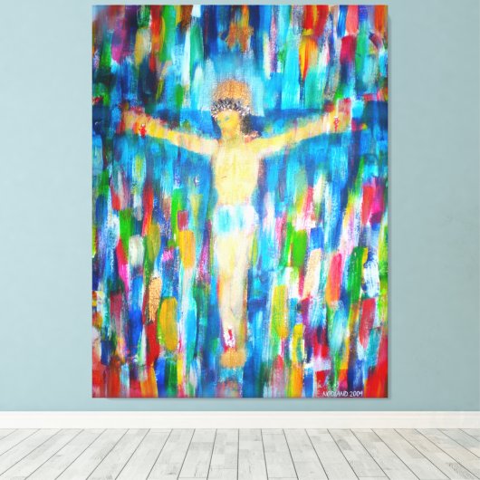 SCHLECHTER FREITAG LEINWANDDRUCK (Insitu (Holzboden))