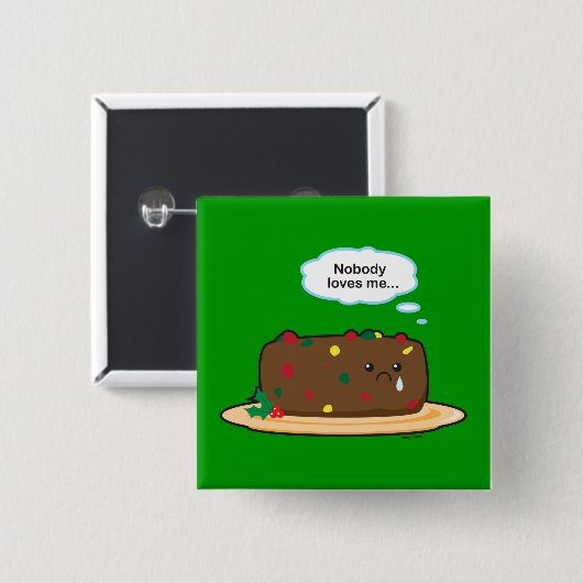 Schlechter Fruchtkuchen! Button (Vorne & Hinten)